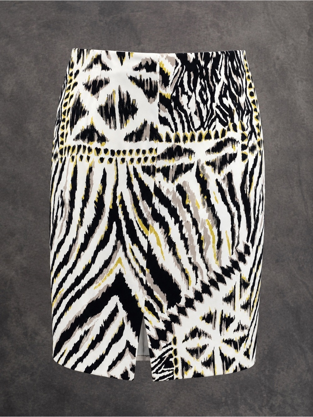 White House Black Market | Zebra Print Pencil Skirt | Size 16